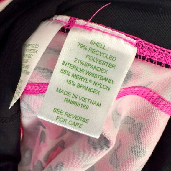 Lilly Pulitzer Luxletic Pink Cheetah Print Leggings. Size Small. - Picture 5 of 7